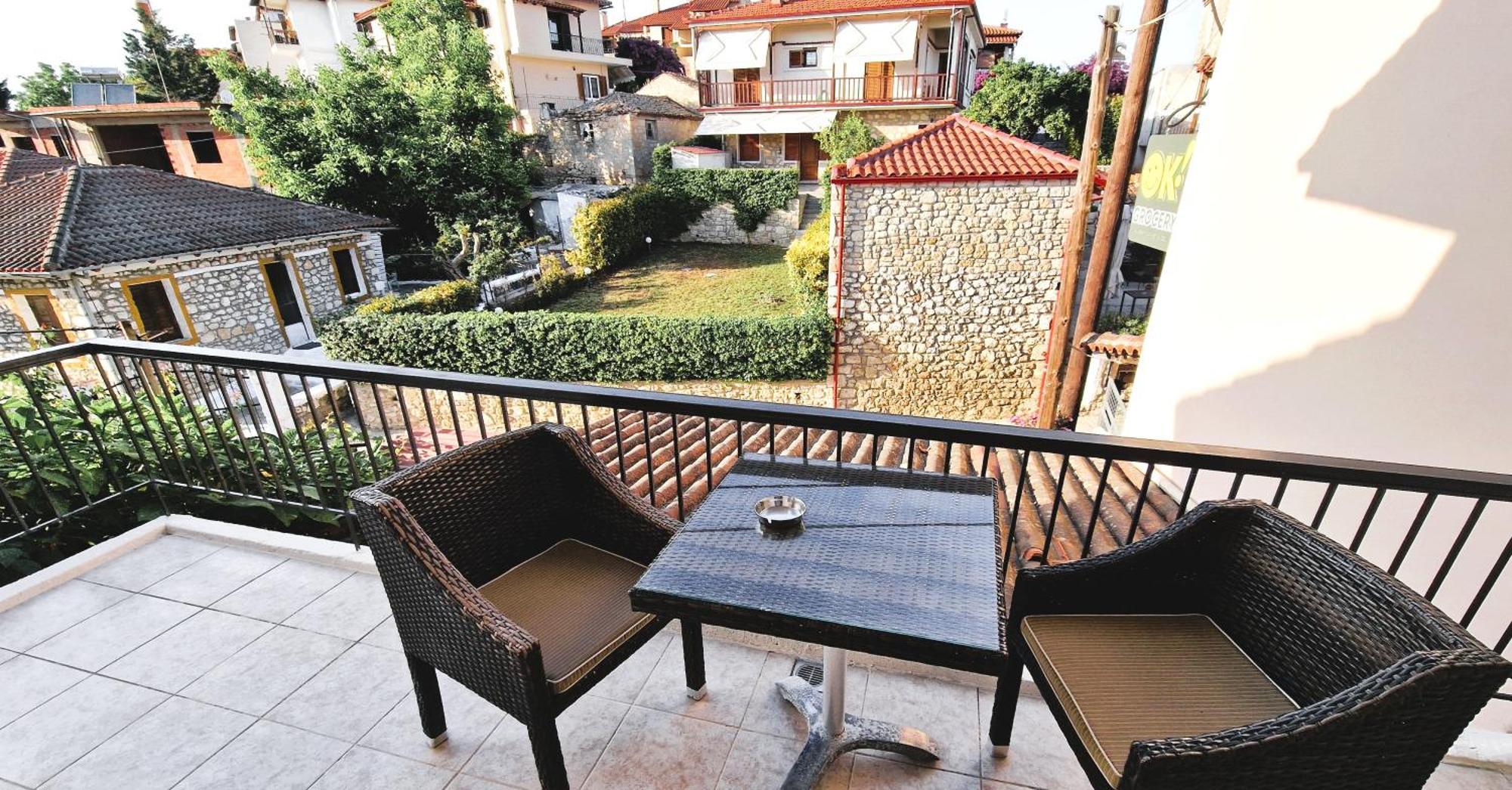 My Afytos Balcony Apartamento Exterior foto
